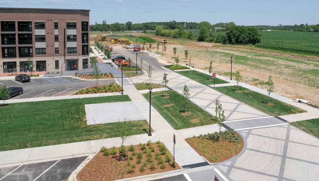 Growing town homes in McCordsville, Indiana - Excellent schools and family neighborhoods