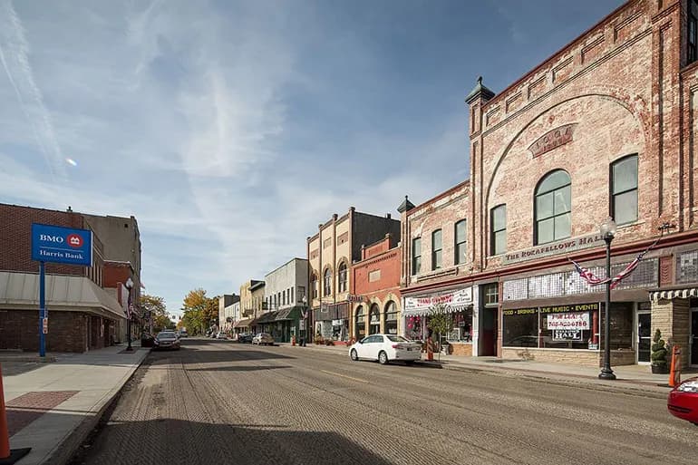 Small town homes in Monrovia, Indiana - Rural charm and close-knit community